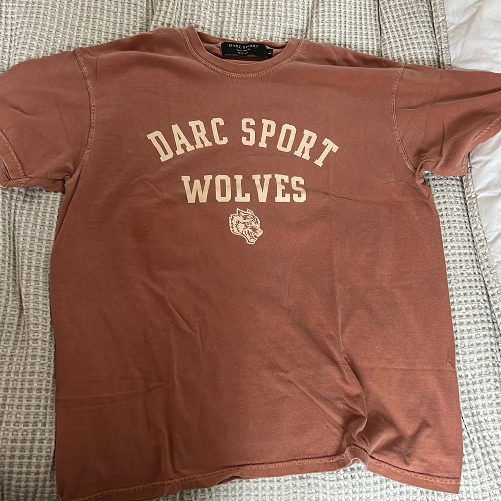 Darc Sport United Pigment Tee in Rust